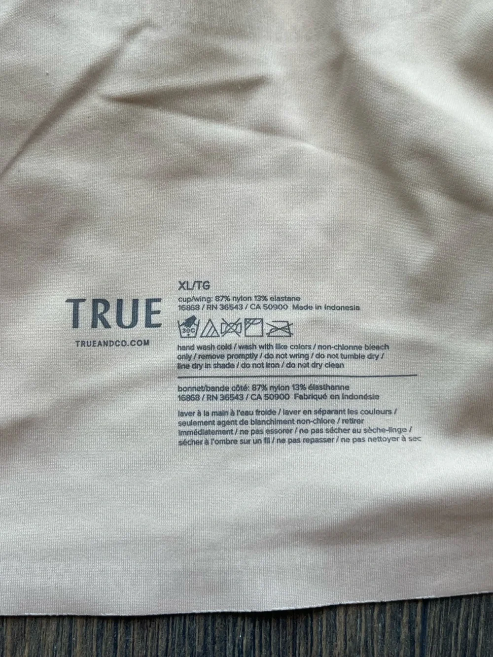NWOT True & Co. Seamless Bra